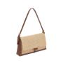 Wholesale Factory Custom Messenger Ladies Bag Fashionable Straw And Pu Sliding Bag Shoulder Had Bags For Women
