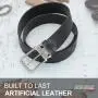 Wholesale Men'S Leather Belt Classic Fashion Work Business Casual Style Full Grain Genuine Leather