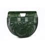 Green Luxury Women Wedding Hand Bag Bridal Handbag Transparent Clutch Party Acrylic Evening Bags Clear Purse