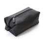 Cosmetic travelling bag travel organizer leather zipper bags
