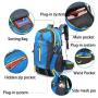 ZF110 New Outdoor Sports Bag Men Mountaineering Hiking Backpack Women Nylon Breathable Wear Reducing Travel Bag