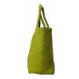 2024 Custom Handmade Woven Leather Bucket Bag Handbags For Women Luxury With Small Purse