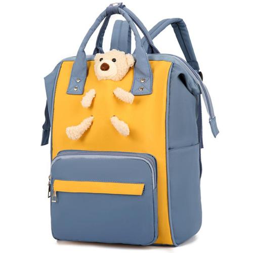 KBW406 New Mummy Bag Multifunctional Shoulder Backpack Cute Mommy Bag Fashion Foldable Convenient Mother and Baby Bag