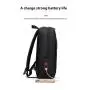 ZF317 Hot Selling USB Charging Shoulder Laptop Bag Men Business Backpack Computer Bag Waterproof Travel Shoulder Backpack