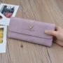 2021 new design ladies pu leather wallet wholesale fashion leather teen women trendy coin luxury wallet