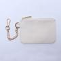 Wholesale RTS  Mini Pouch Change Wallet with Keychain Key Holder Cute Small Zippered Purse Coin Women's Coin Purse