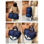 ZWY141 Outdoor Sports Dry Wet Divided Clothing Storage Travel Gym Bag With Shoe Compartment 2024 New Fashion Oxford Duffle Bag