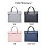 ZWY023 Hot Sale Business Simple Laptop Bag New PU Waterproof Unisex Fashion Laptop Briefcase Customised Logo Daily Laptop Bag