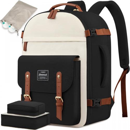 LOVEVOOK large 40L 50L carry on backpack travel bag for women men work office school 17 18in laptop school weekender backpacks