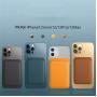 Hot Sales Magnetic PU Leather Credit Card Holder Wallet Case Thin Slim for iPhone 12