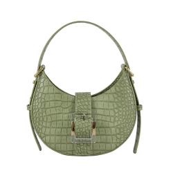 Trendy Designer Women Purses And Handbags In Stock Ladies Snake Pattern Hobos Handbag With Acrylic Bucket