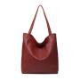 2024 Custom High Capacity Vegan Leather Women Luxury Tote Bag For Casual Shopping Weekend