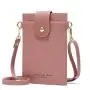 ZF070 Female Crossbody Mobile Phone Bag New Fashion Wallet Mini Niche Thin PU Leather Shoulder Bag