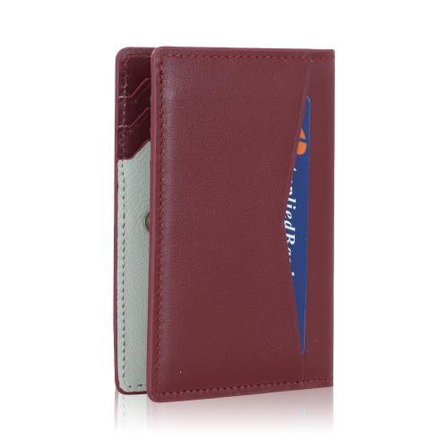 Leather Passport Card Holder with Travel Wallet Passport Cover Passport Wallet Leather Folding Wallet