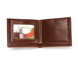 ZHF024 Short Men's Purse PU Leather Two-fold Card Bag Multi-functional Wallet Zero Wallet Creative Card Bag Wholesale