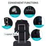 LOVEVOOK Custom Logo Waterproof School Backpack Bags Mochilas Daily Travel Business USB laptop backpack Student School bags
