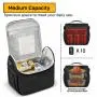 Insulated Lunch Bag for Women Reusable Lunch Box Cute Cooler Tote with Adjustable Shoulder Strap for Work Picnic or Travel