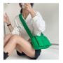2024 New Product Korean Women's Cross-Body Bag  Shoulder Bag Plain Nylon Fashion Woven Messenger Bag for girls