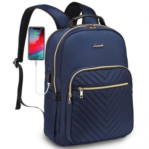 LOVEVOOK Alibaba OEM ODM 15.6 Inch Business Computer Bag pack with USB Port Travel School Bag women Laptop Backpacks 2021