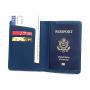 ZR604 New RFID PU Passport Bag Baggage Tag Travel Document Luggage Tag Passport Cover Multi Card Wallet Ticket Passport Clip