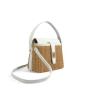 Hot selling 2024 Wholesale Summer Nature Beach Handbags Woven Straw Shoulder Bucket Bag for Women Girls