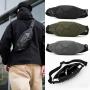 ZWY190 New Fashion Hard Shell Men Chest Bag Waterproof Popular Lightweight Waist Pack Casual Sports Travel Organizer Waist Bag