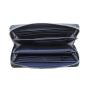 Women purse PU leather with wrist strap large capacity leather purse for women