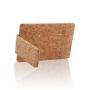 Custom Cork Leather Credit Card Holder Wallet Slim RFID Blocking Magnetic Card Holder