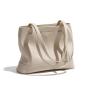 Luxury Genuine Leather Oversize Tote Bag For Shopping Custom Handbag Ladies Large Shoulder Bag For Women