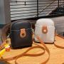 2024 Popular Latest Design Ladies Handbag Single Shoulder Crossbody Bag With Button Square Zipper Muti-Purpose Mini Ladies Bag