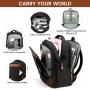 LOVEVOOK Waterproof Business Laptop backpack for Man Travel Outdoor Sports Bag custom 15.6 17in laptop backpack with USB Port