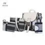 Minissimi Brand Mochila Set Backpack Bag Pu Girls Travelling Backpacks Set Contrast Color 4 Pcs Set Backpack