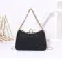 Crystal luxury diamond clutch bag lady wedding bridal evening purse hand bag rhinestone evening bag with chain