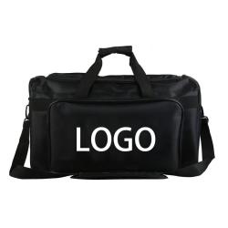 Custom Large Capacity  Weekender Travel Duffel Sports Gym Bag With Shoe Compartment Multi-Function Sneaker Storage Bags