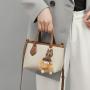 2022 Fashion Versatile Leather Female Handbags, Niche Retro Fashion Bucket Single Shoulder Pure Bag Ladies Bags Wholesale