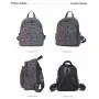 Wholesale Custom Holographic Reflective Bag Wallet Clutch Set Geometric Luminous Purses and Handbags women Backpacks