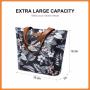 Sucipi Insulated Cooler Tote Large Insulated Beach Foldable Insulated Reusable Grocery bags women Shopping Bags cooler bags