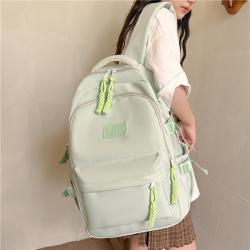SC049 Fashion Polyester Kids Teenager Student School Backpack Travel School Bag for Women Girls Travel Laptop Backpack