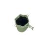 2024 Custom Canvas PU Leather Bucket Crossbody Bag For Women Shoulder Drawstring