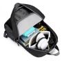 Waterproof custom logo promotion gift oxford travel bag unisex foldable bag hiking backpack
