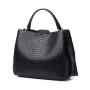Fashion High Quality Luxury Elegant Temperament Handbag For Women Custom Logo Embossed Snake Ladies Handbags
