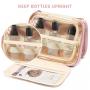 LOVEVOOK Fashion ladies Cosmetic Bag Travel Organizer waterproof Makeup bags with Hanging Hook travel Toiletry Bag for Women