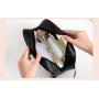 KBW118 Hot Selling Portable Waterproof Cosmetic Bag with Large Capacity PU Transparent Travel Storage Bag For Women