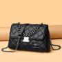 Factory Wholesale Women Messenger Bags Good Quality Soft PU Leather Chain Strap Shoulder Crossbody Bags for Women