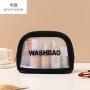 Novation Travel Wash Zipper Toiletry Pouch Set Pvc Makeup Organizer Cosmetic Bags Cases Transparent Customize Clear Waterproof