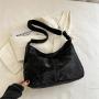 Korean-style Casual Crossbody Dumpling Bag, Summer New Style Fashionable and Popular Shoulder Bag, Large Capacity Tote Bag