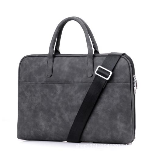 New Trend Women's Briefcase Laptop Bag Waterproof Messenger Bag with Crossbody Design PU Leather Cover With Big Discount