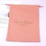 Custom Logo Printed Soft Cotton Twill Handbag Packaging Bag White Clothing Bags