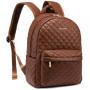 LOVEVOOK Mini Backpack for Women Fashion Quilted Small Backpack Waterproof Daypack Work Travel School mini Leather backpack