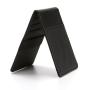 CUIKCA Women Men RFID Wallet Purse Simple Wallet Elastic Band Money Clips Slim Leather Wallet Business ID Credit Card Cases